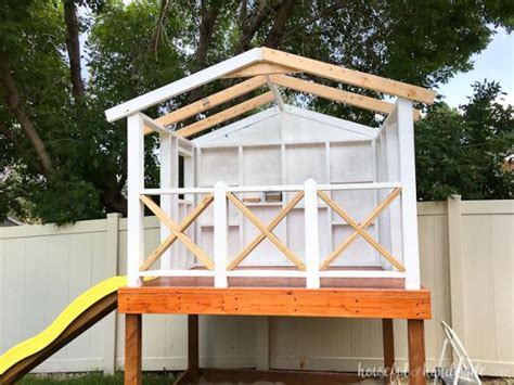 metal roof for play house|diy playhouse roof plans.